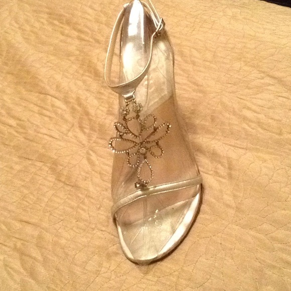 Dior Shoes - Dior silver heels sandals